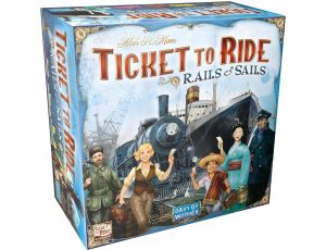 Gra planszowa Ticket to Ride: Rails and Sails Days of Wonder - image 2