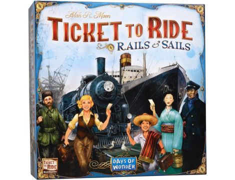 Gra planszowa Ticket to Ride: Rails and Sails Days of Wonder - 3