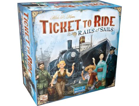 Gra planszowa Ticket to Ride: Rails and Sails Days of Wonder