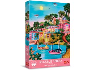 Puzzle Trefl Puzzle 1000 elementów Siros Grecja - image 2