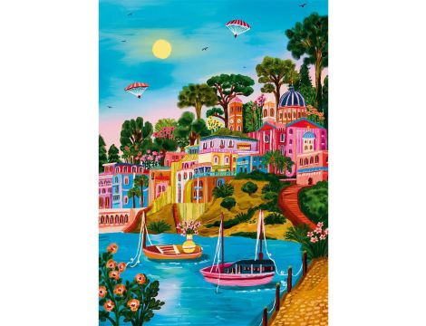 Puzzle Trefl Puzzle 1000 elementów Siros Grecja - 3
