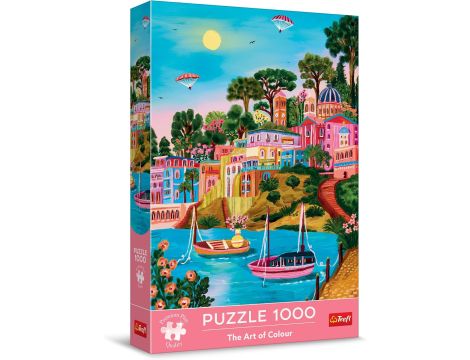 Puzzle Trefl Puzzle 1000 elementów Siros Grecja - 2