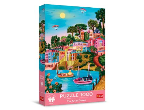 Puzzle Trefl Puzzle 1000 elementów Siros Grecja