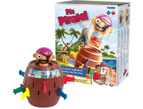 Tomy gra zręcznościowa Beczka Pirata OPIS! - 5
