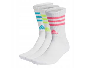 Adidas Skarpety Crew Uniseks 3-Stripes Cushioned Crew Socks 3 Pairs XXL - image 2
