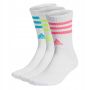 Adidas Skarpety Crew Uniseks 3-Stripes Cushioned Crew Socks 3 Pairs XXL - 3