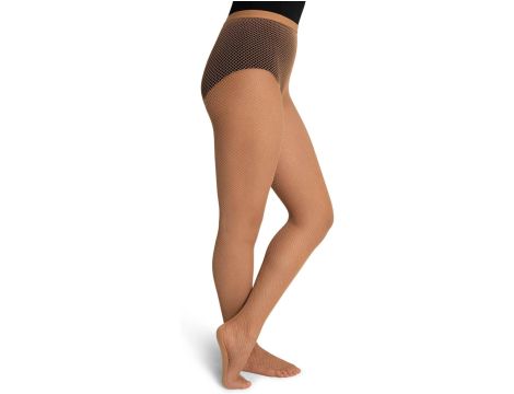 Rajstopy kabaretki Capezio 80den beżowy Toasted Migdały rozmiar XL - 3