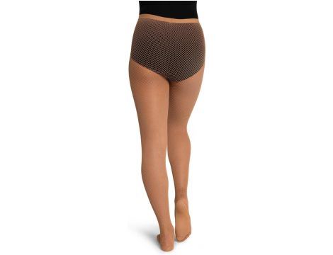 Rajstopy kabaretki Capezio 80den beżowy Toasted Migdały rozmiar XL - 4