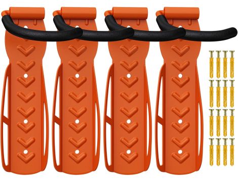 4 x WELLGRO ścienny uchwyt rowerowy - 2