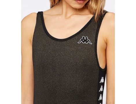 Kappa  Body suit T-Shirt brąz/czarny standard dla kobiet r. S - 5