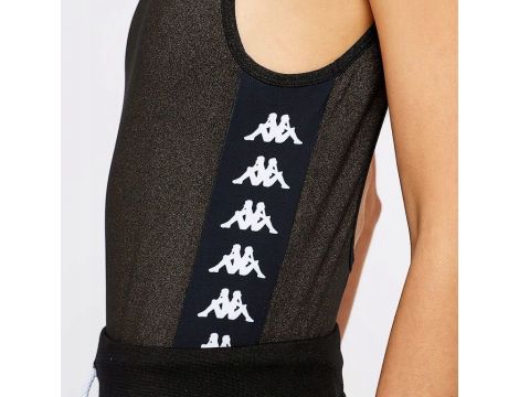 Kappa  Body suit T-Shirt brąz/czarny standard dla kobiet r. S - 6