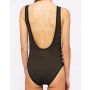 Kappa  Body suit T-Shirt brąz/czarny standard dla kobiet r. S - 4