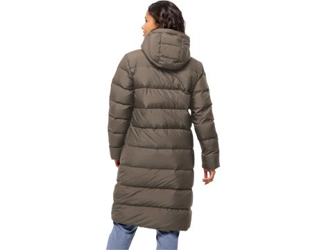 Kurtka puchowa rozmiar XS brązowa Jack Wolfskin - 4
