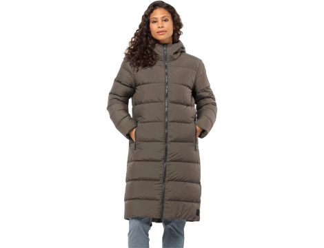 Kurtka puchowa rozmiar XS brązowa Jack Wolfskin - 3