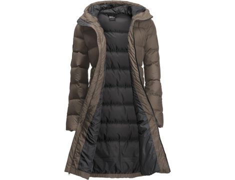 Kurtka puchowa rozmiar XS brązowa Jack Wolfskin - 6