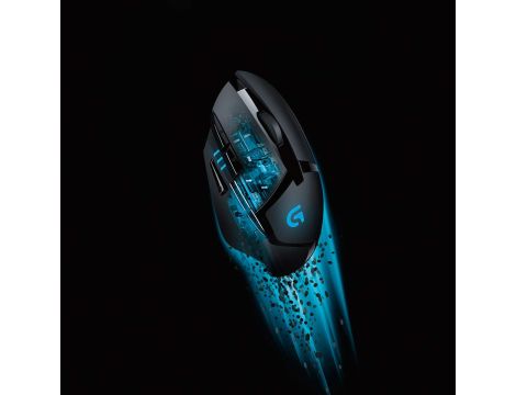 Myszka przewodowa Logitech G402 Hyperion Fury sensor optyczny - 6