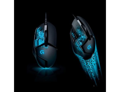 Myszka przewodowa Logitech G402 Hyperion Fury sensor optyczny - 8