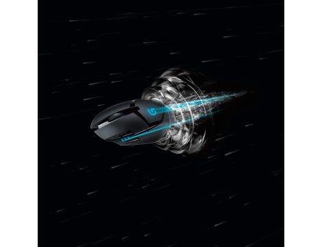 Myszka przewodowa Logitech G402 Hyperion Fury sensor optyczny - 5