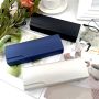 Etui na okulary 3szt niebieski, czarny i srebrny - 4