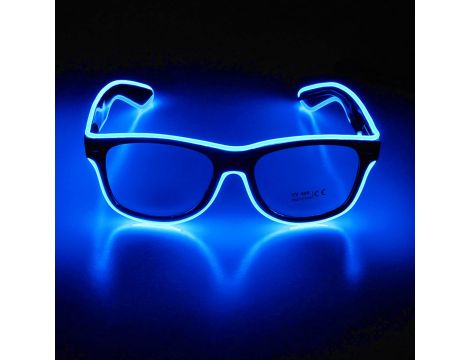 Therlan  świecące neonowe okulary