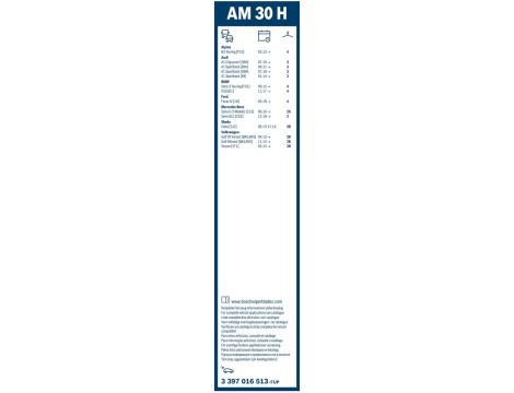 3 397 016 513 Bosch pióro wycieraczki tylne - 5