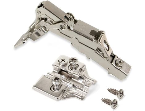 Zawias meblowy nakładany Emuca 160 x 50 mm - 2