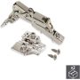 Zawias meblowy nakładany Emuca 160 x 50 mm - 4