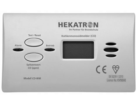 Detektor tlenku węgla Hekatron 31-6300001-01-XX - 7