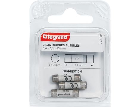 Legrand LEG92910 - Wkład bezpiecznika - 3