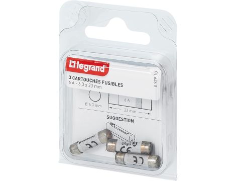 Legrand LEG92910 - Wkład bezpiecznika - 4