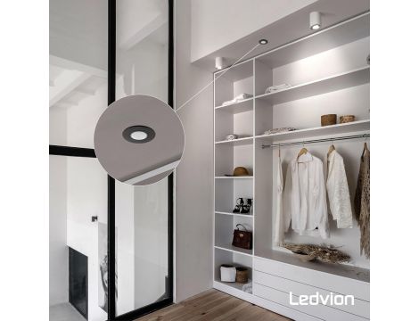 Ledvion Czujnik ruchu podtynkowy z przełącznikiem zmierzchowym - 5
