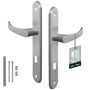 KOTARBAU® Klamka aluminiowa do drzwi 72mm srebrna - 2