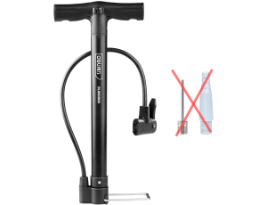 Stojąca pompka rowerowa (160 psi) czarna - image 2