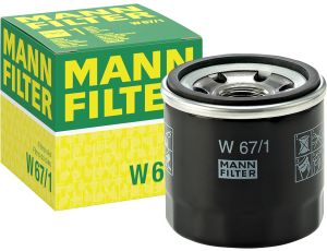 Filtr oleju W67/1 oryginalny - do samochodów MANN-FILTER - image 2