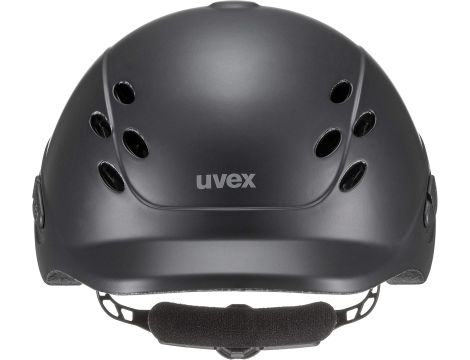 49-54 Uvex Onyxx Dziecięcy kask jeździecki czarny mat - 3