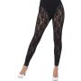 Smiffys 80s Lace Leggings, Black , 1980's Fancy Dress, 1980s Dress Up Acces - 2