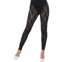 Smiffys 80s Lace Leggings, Black , 1980's Fancy Dress, 1980s Dress Up Acces - 3