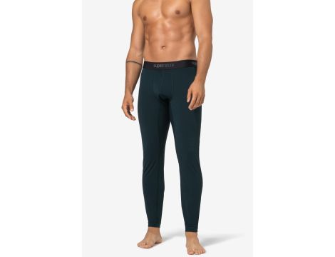 super.natural M Tundra175 legginsy - spodnie bazowe Mężczyźni S Jet Black - 4