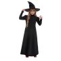 STRÓJ CZARNA WIEDŹMA CZAROWNICA HALLOWEEN 7-9lat - 2