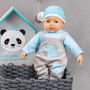Dolls clothing for 16 to 18 inch, dungarees, top, cap, outfit elephant - 5