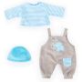 Dolls clothing for 16 to 18 inch, dungarees, top, cap, outfit elephant - 4