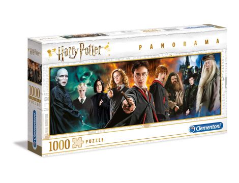 PUZZLE 1000 PANORAMA HARRY POTTER, CLEMENTONI