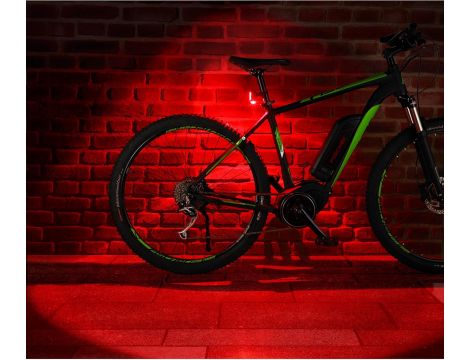 ZESTAW LAMPEK ROWEROWYCH LED Oświetlenie rowerowe FISCHER 50363 USB - 5