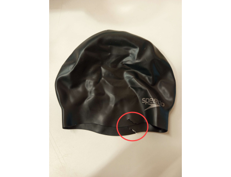 Czepek pływacki dla dorosłych Silikon Speedo czarny - 2