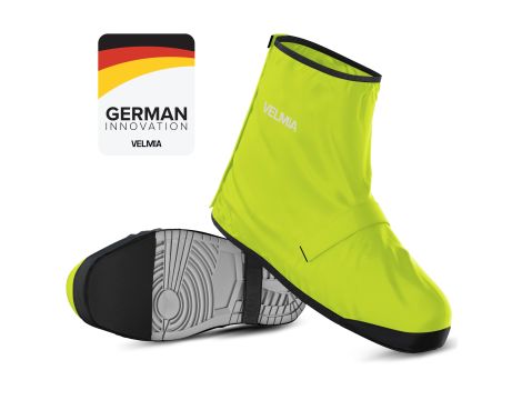 Buty przeciwdeszczowe rowerowe z odblaskowym materiałem