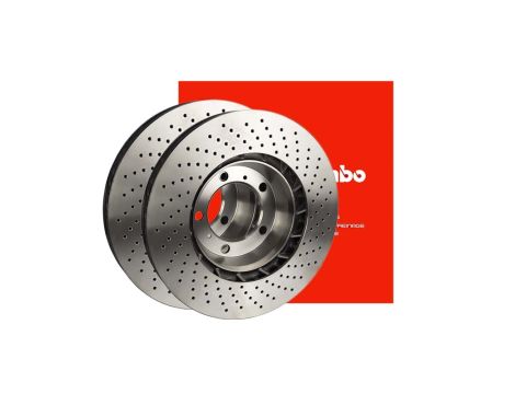 Brembo 09.A613.51 przednia tarcza hamulcowa 2 sztuki