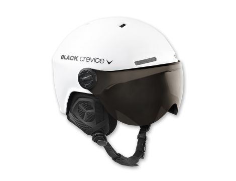 Kask narciarski Black Crevice Arlberg Matt White L 58-61cm
