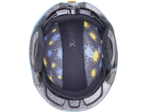 Kask narciarski dla dzieci Uvex Heyya 51-55 cm Blue Splash - 6