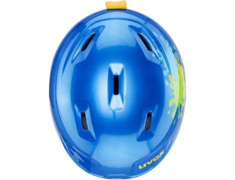Kask narciarski dla dzieci Uvex Heyya 51-55 cm Blue Splash - 4