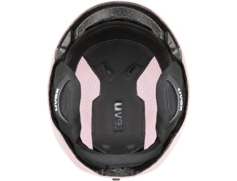 Kask narciarski dziecięcy UVEX Viti Pink puzzle rozmiar 51-55cm - 5